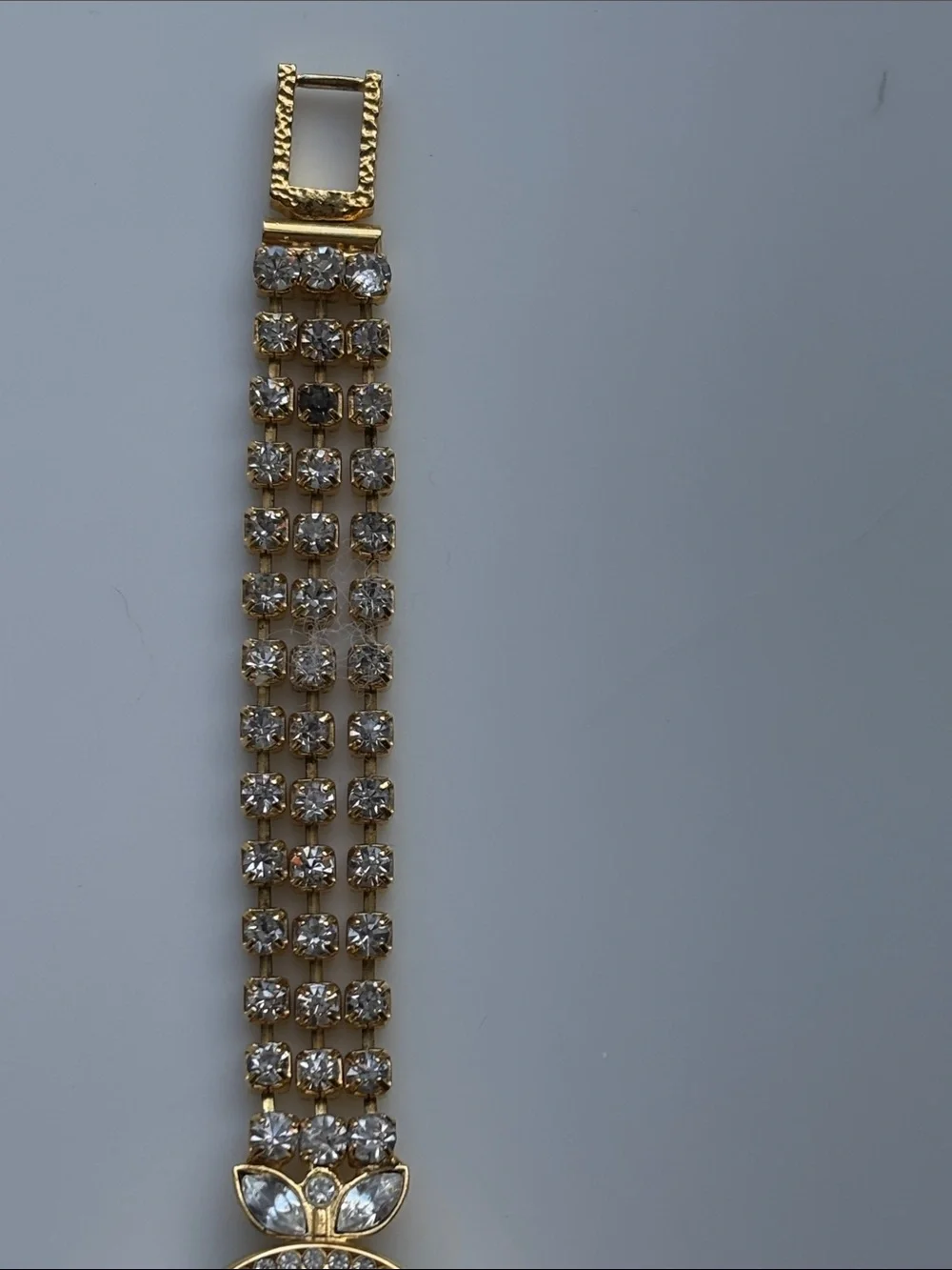 Hong Kong Vintage Mirage Gold-Tone Quartz Bracelet Watch